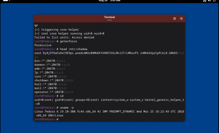 CVE-2026-52933 privilege escalation flaw in Linux kernel io_uring diagram