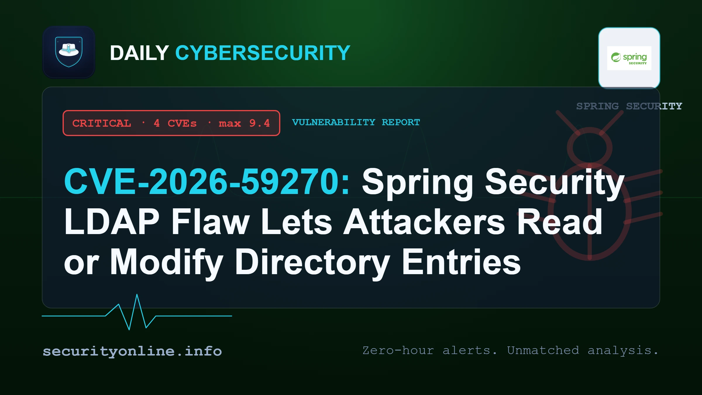Spring Security Bug CVE-2026-59270 Leaves LDAP Open to Attack