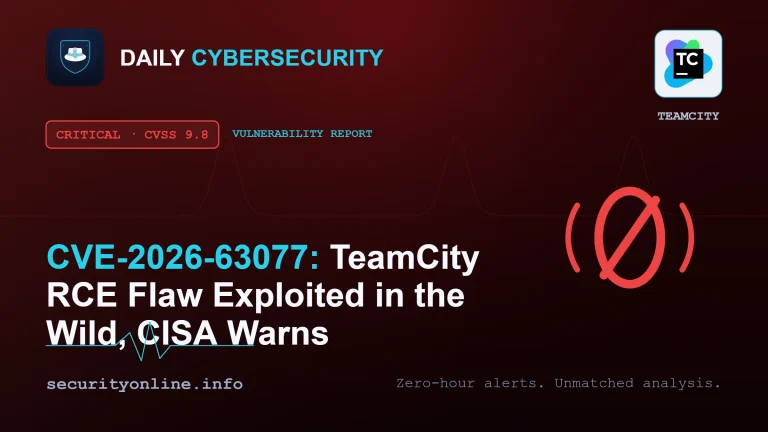 JetBrains TeamCity vulnerability CVE-2026-63077 remote code execution alert added to CISA KEV catalog