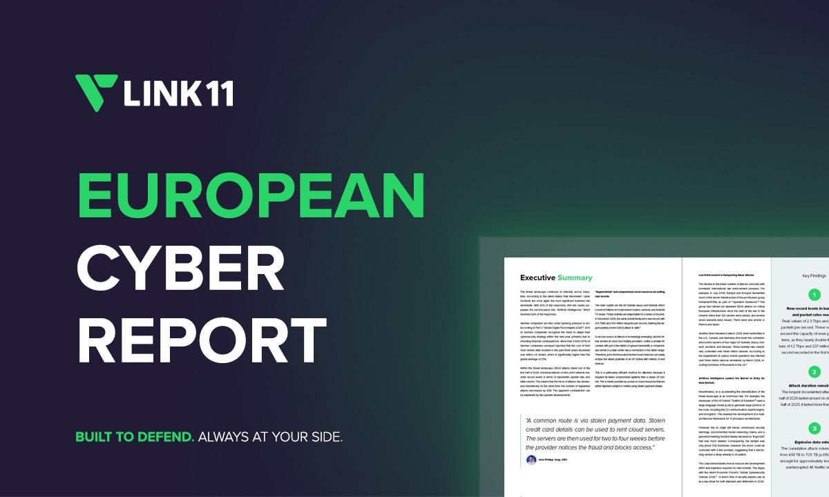 Fewer attacks, more force: Link11’s European Cyber Report finds new DDoS records for the first half of 2026
