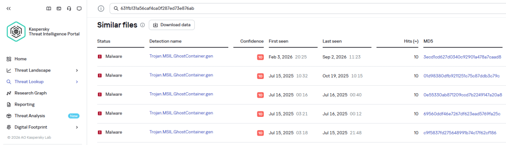 NightEagle APT GhostContainer attacks on Exchange servers