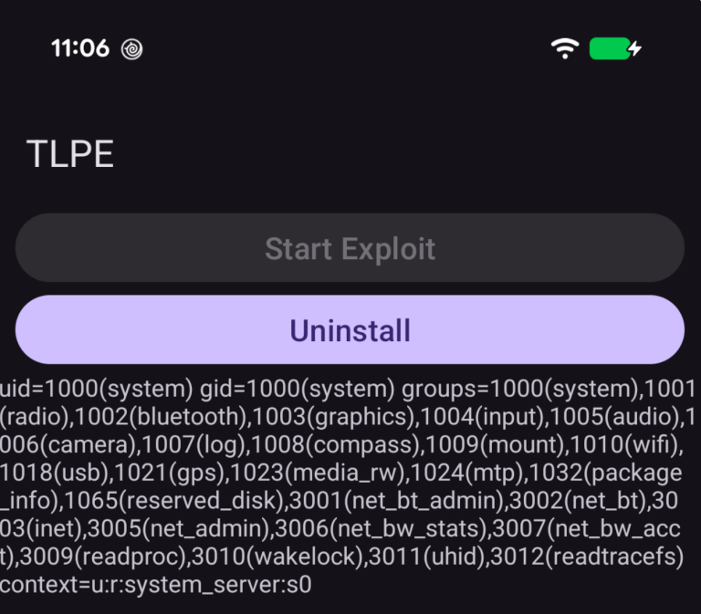Diagram illustrating the exploitation flow of Android Telecom Vulnerability CVE-2026-49881
