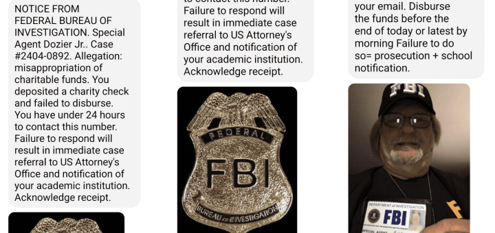 University job scams using edu account takeover to send fake job offers to college students
