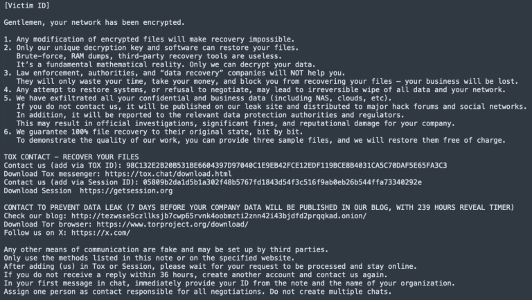The Gentlemen ransomware attack chain showing GOLD SHERWOOD affiliates using GentleKiller EDR killer and Rclone data exfiltration