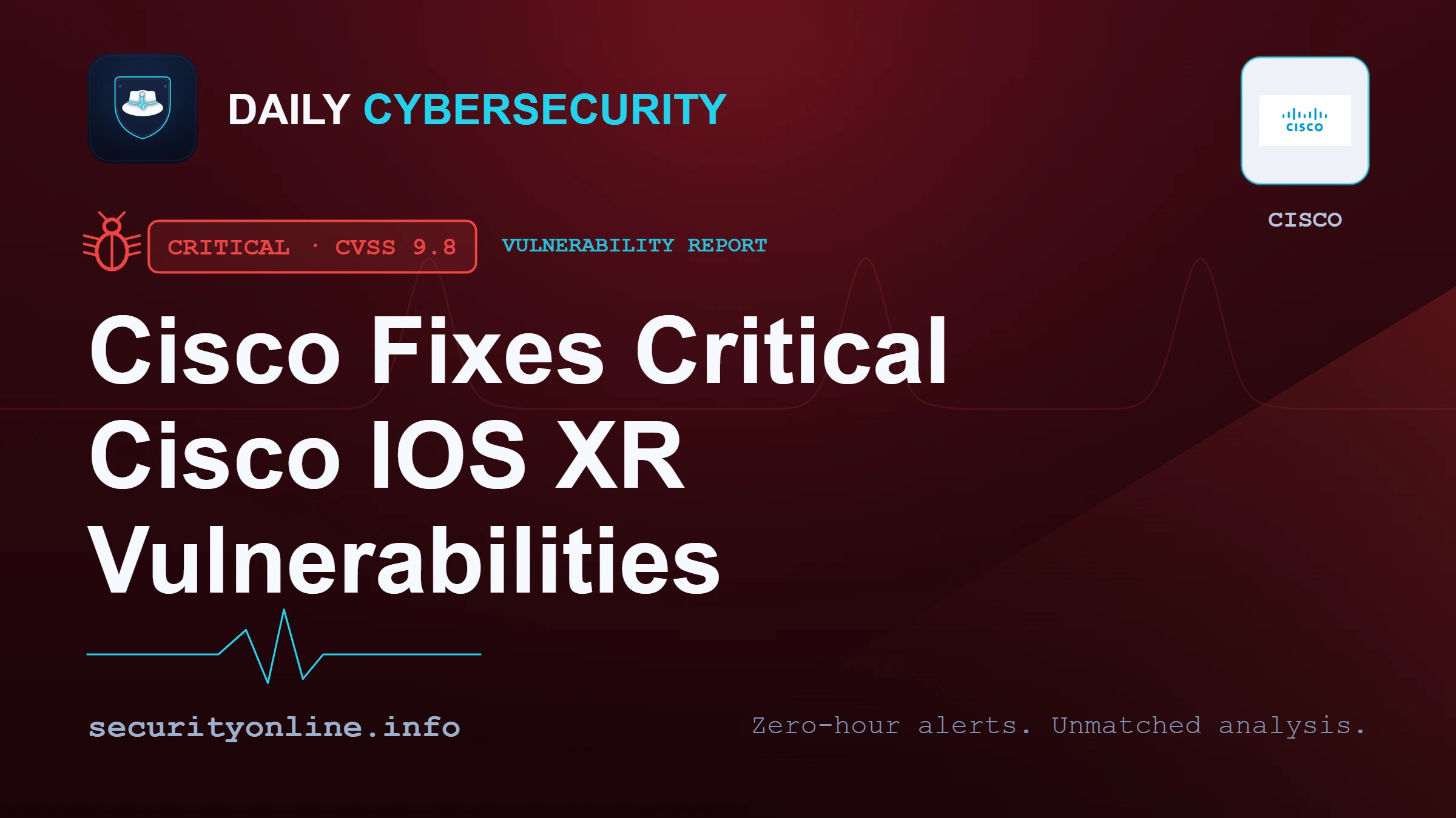 Cisco Fixes Critical Cisco IOS XR Vulnerabilities