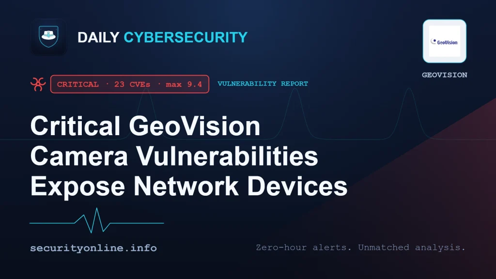 Critical GeoVision camera vulnerabilities and GeoVision camera vulnerabilities diagram