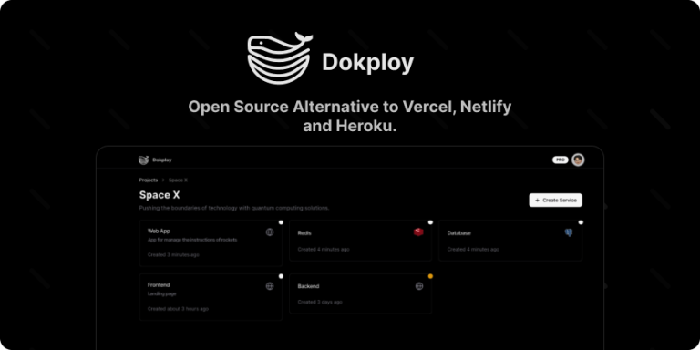 Diagram of the Dokploy OS command injection and CVE-2026-72878 execution path
