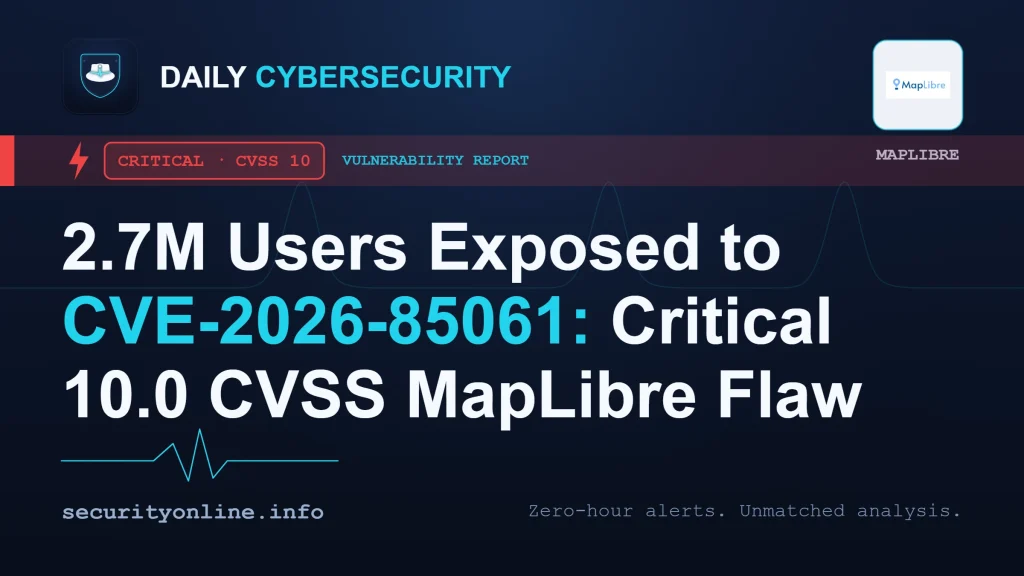 MapLibre XSS vulnerability CVE-2026-85061 mechanism