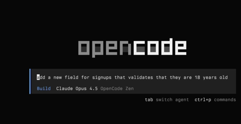 Diagram showing how Kimsuky uses the AI agent opencode to generate phishing lures