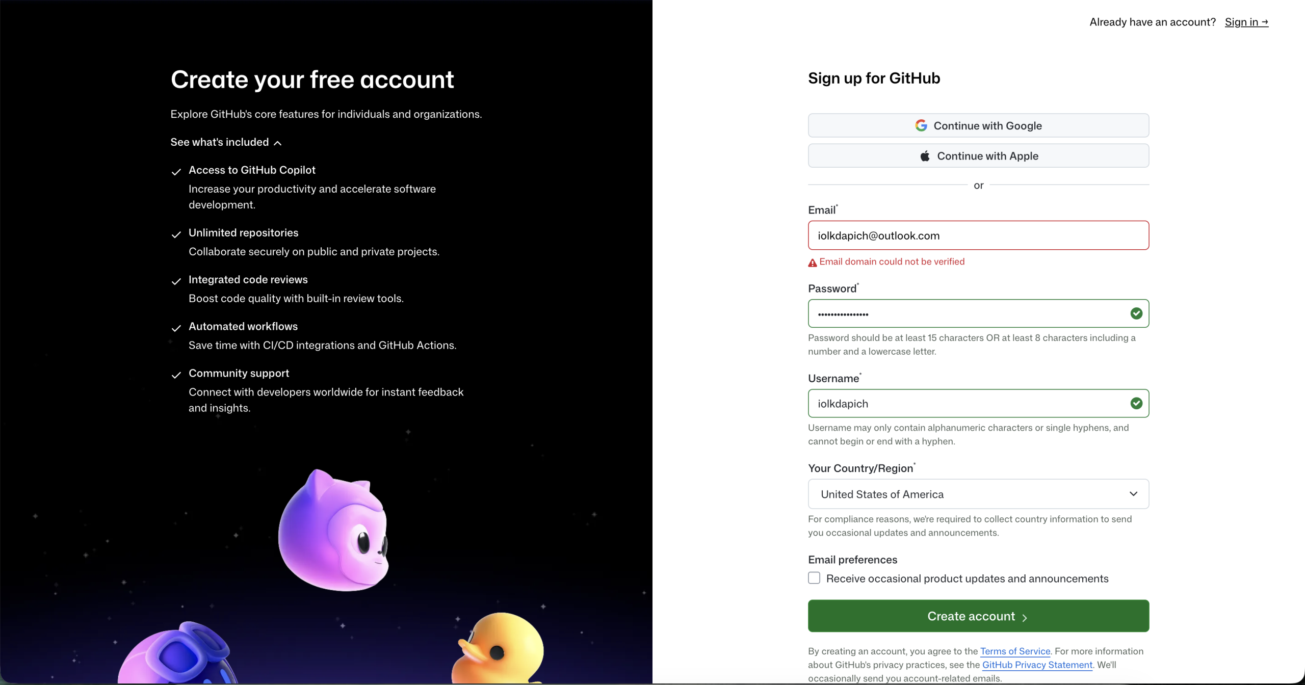 GitHub Blocks New Outlook and Hotmail Sign-Ups Over Abuse