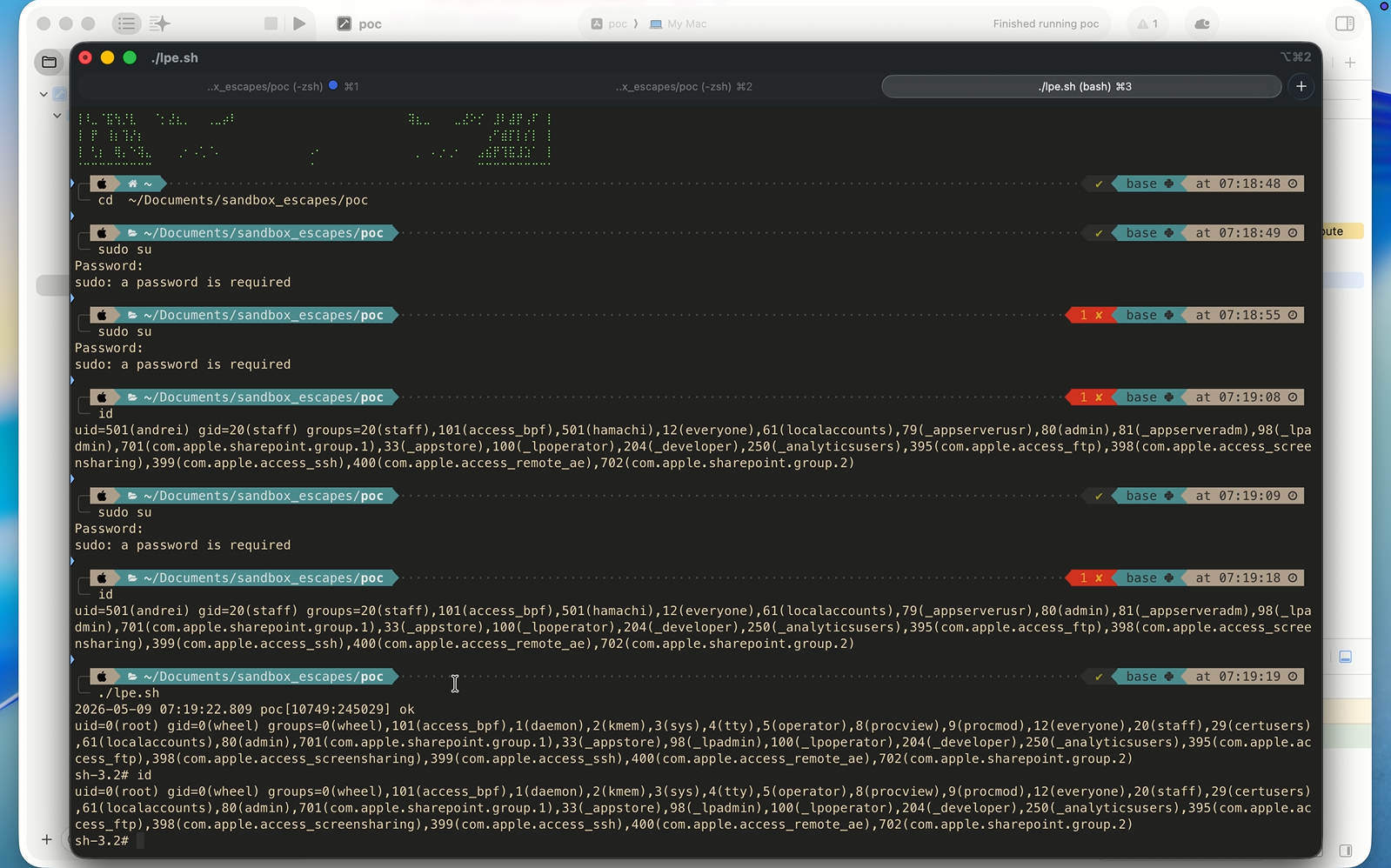 macOS Flaw Lets Sandboxed Apps Gain Root Using Public PoC