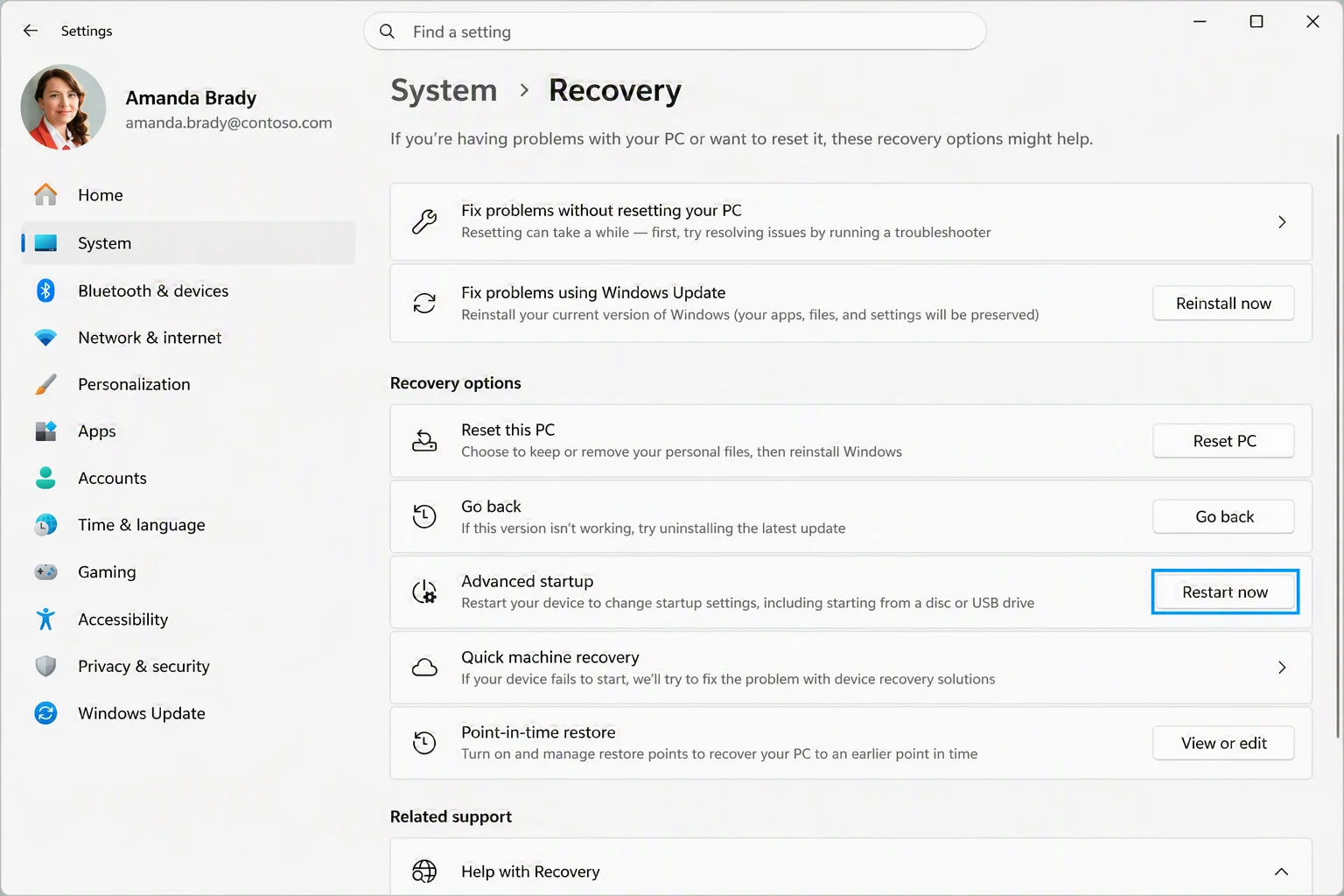Windows 11 Preview Adds Cloud Rebuild for Unbootable PCs