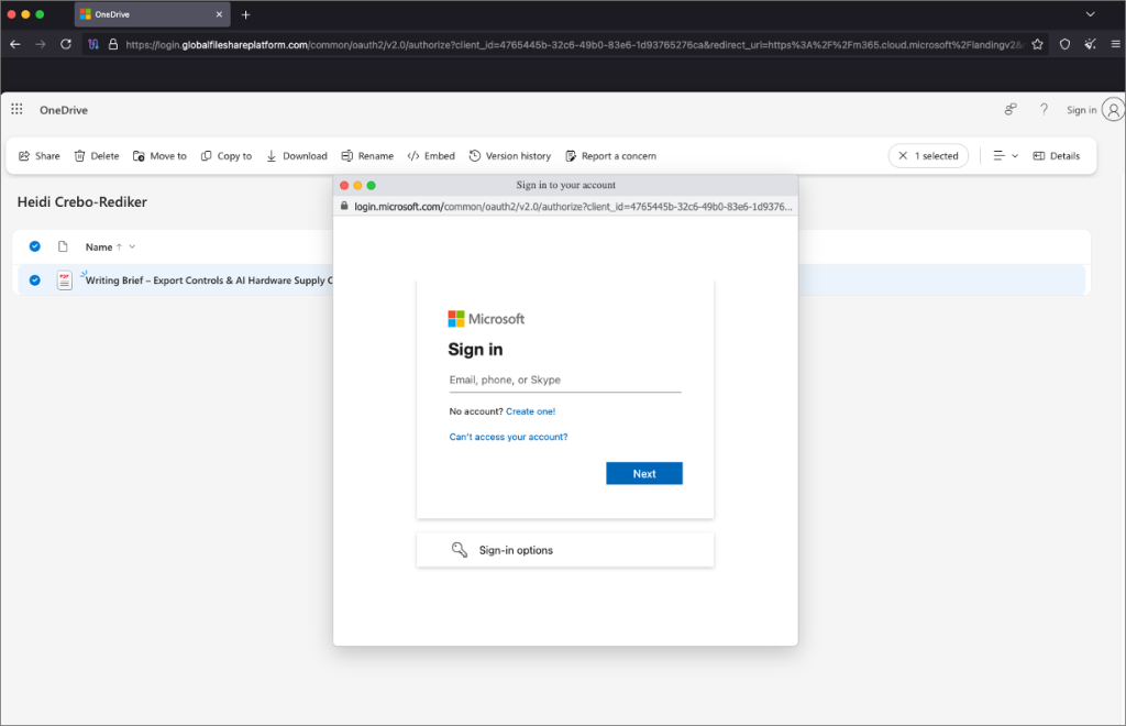Source Insight Linux China-Aligned TA419 Credential Phishing Hits AI Experts