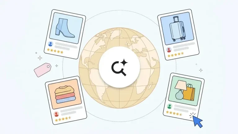 Google AI Mode ads interface showing multiturn conversational advertising and global rollout roadmap