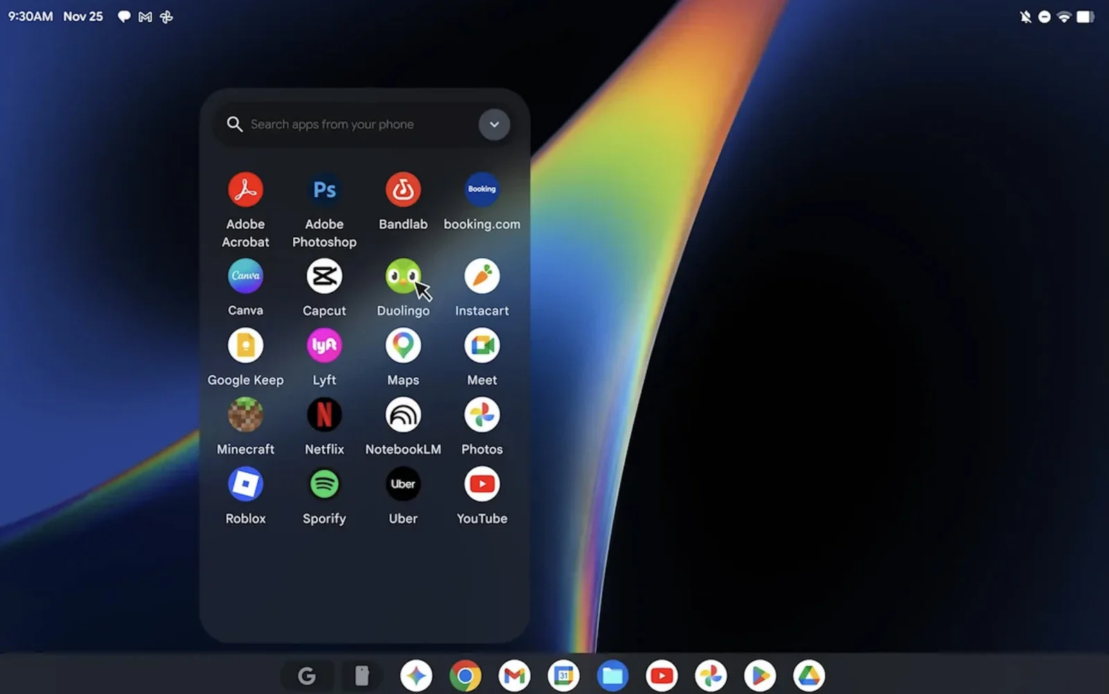 Developer Runs Google’s New Googlebook OS on an Apple Silicon Mac