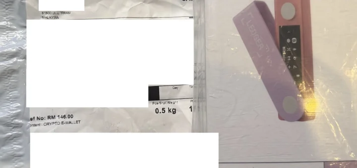Ledger hardware wallet hack modified Nano X circuit board