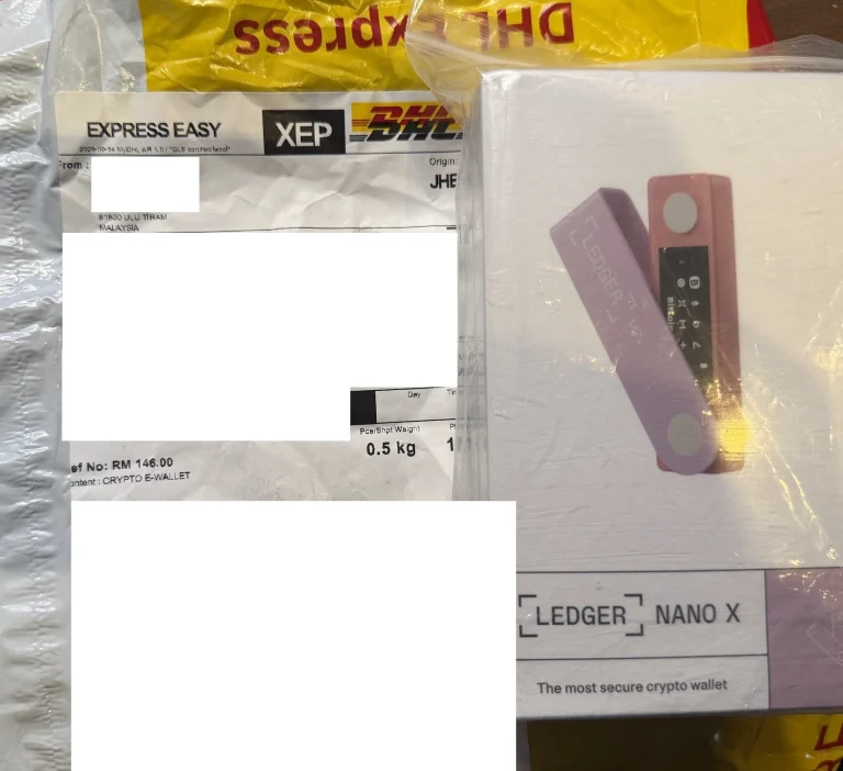 Ledger hardware wallet hack modified Nano X circuit board