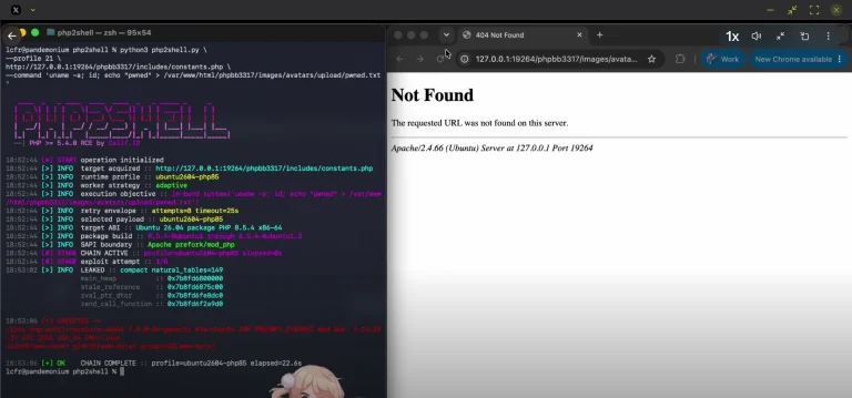 PHP security release for critical remote code execution flaws CVE-2026-109618 and CVE-2026-109619