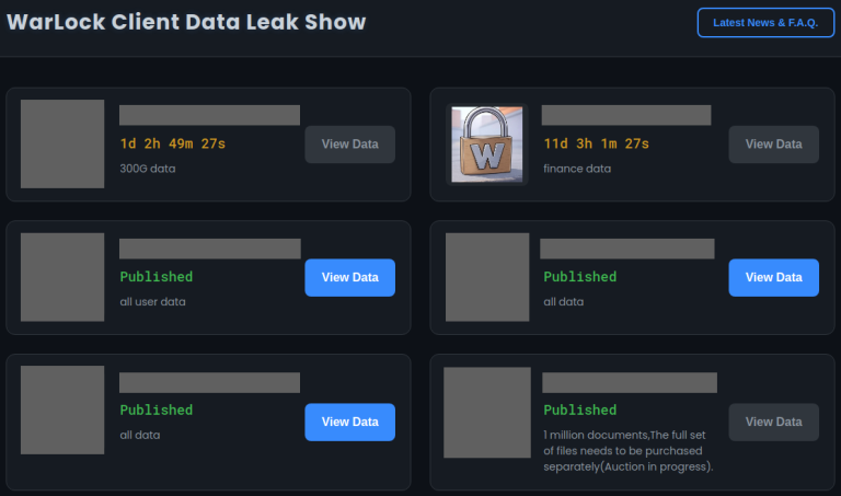 Warlock ransomware attack chain exploiting SharePoint vulnerabilities to hit critical infrastructure