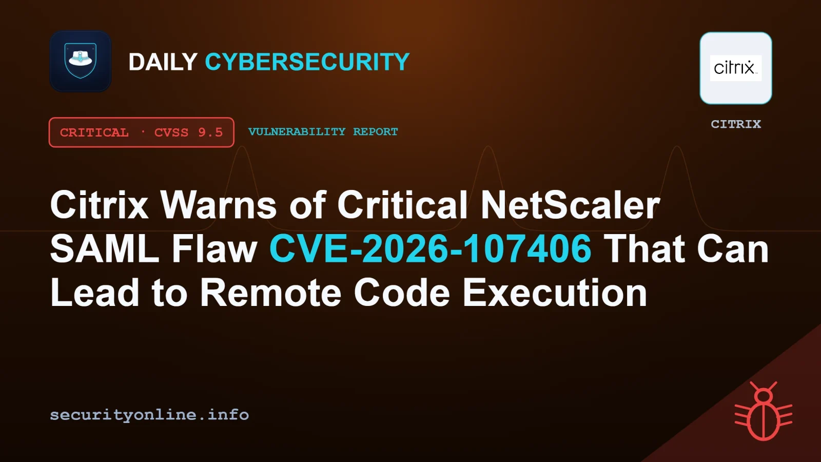 Citrix Urges NetScaler Users to Patch Critical Flaw Enabling Remote Code Execution
