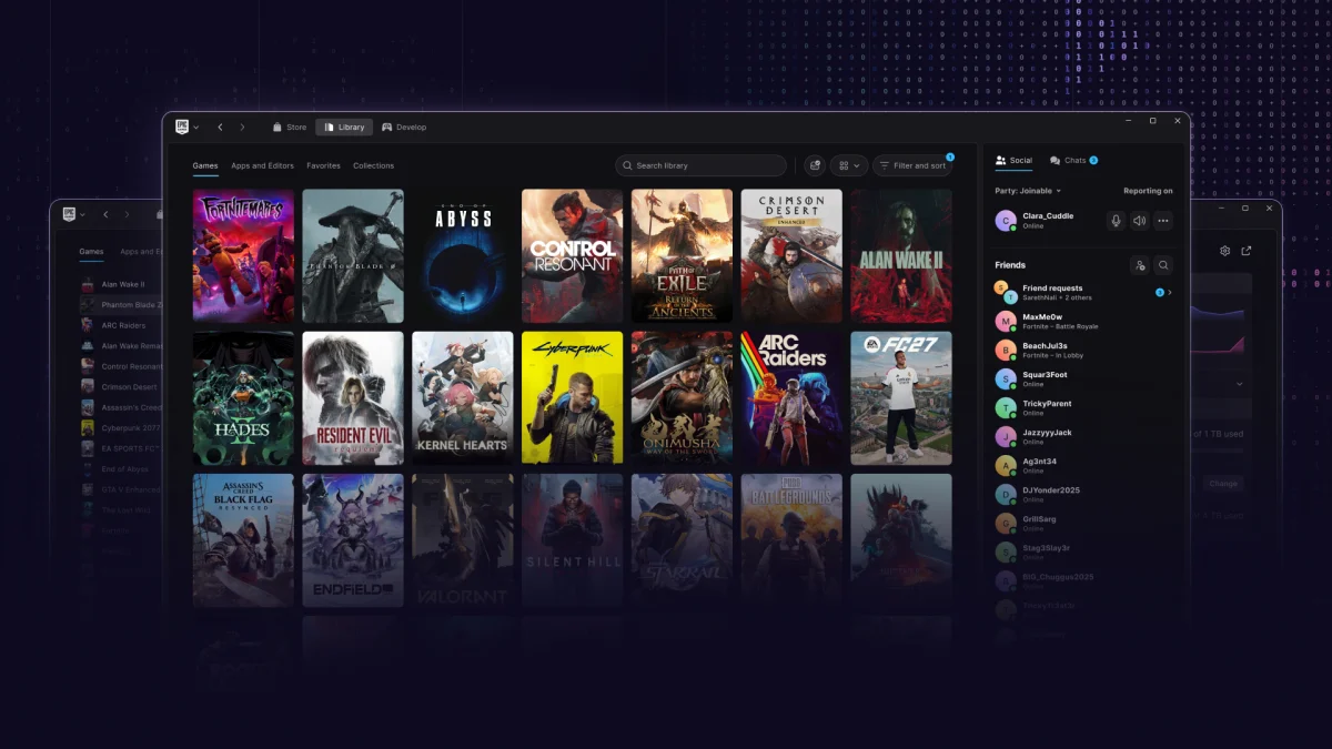 Epic’s rebuilt Launcher brings Linux support but sparks Vibe Coding backlash