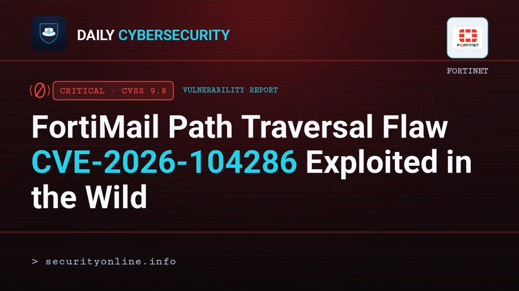 FortiMail vulnerability CVE-2026-104286 path traversal exploited in the wild