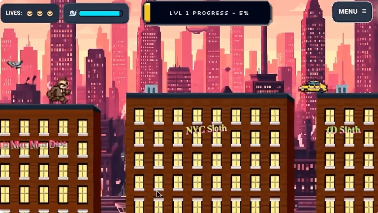 Google Playground AI platform interface showing a 3D game created from text prompts and starter templates