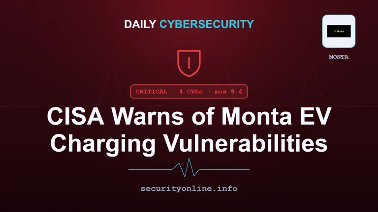 Diagram showing critical Monta EV charging vulnerabilities and security fixes