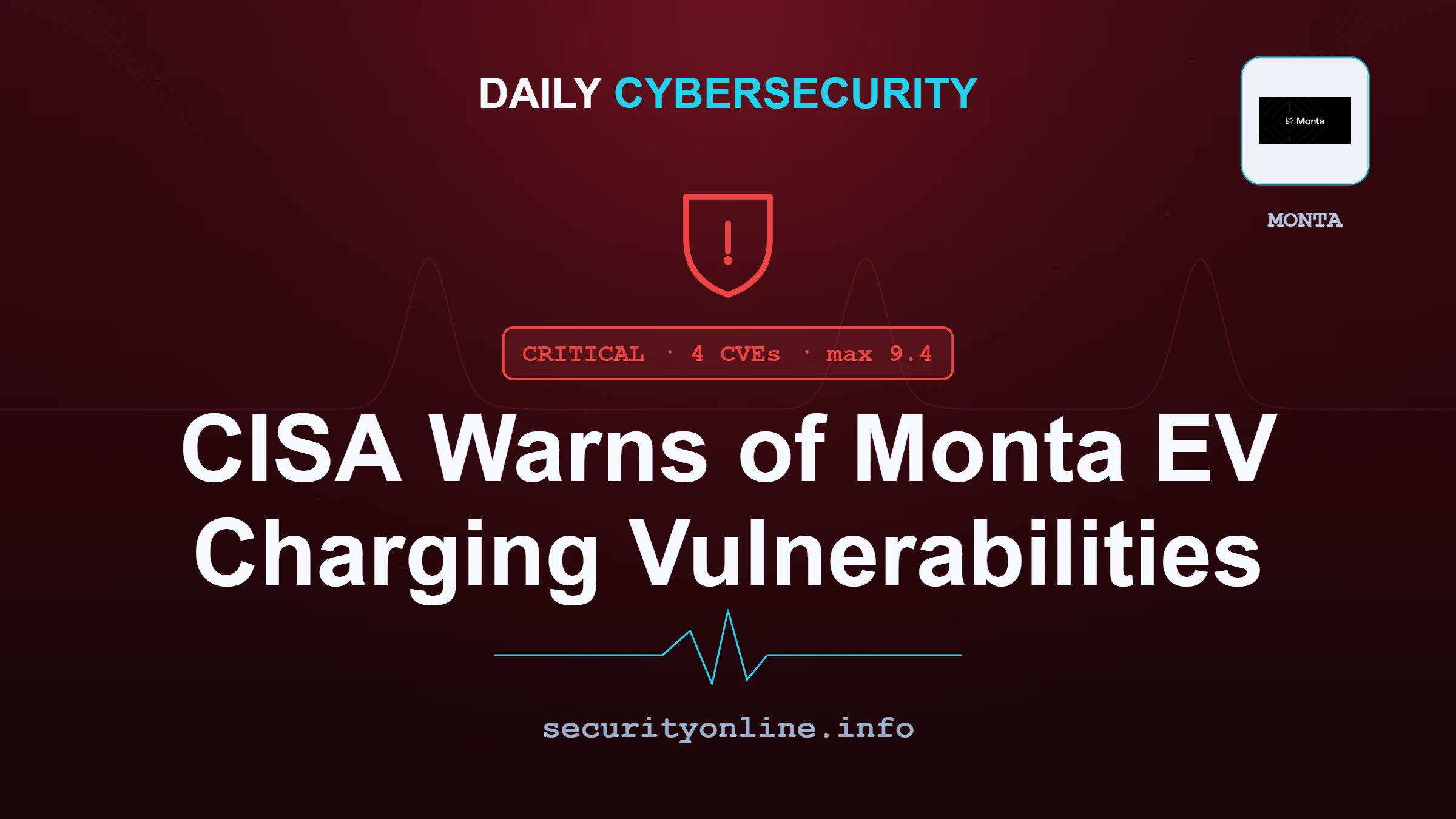 CISA Warns Monta EV Chargers Face Unauthorised Control Risks