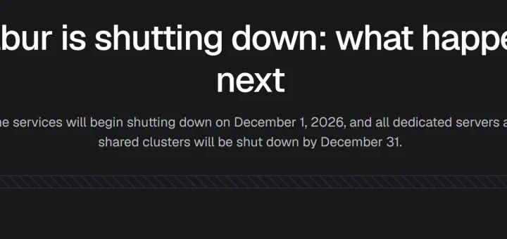 Zeabur platform shutdown notice after the Zeabur data breach exposed environment variables, account records, and API keys