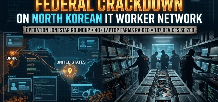 FBI agents seize laptops from DPRK IT worker and DPRK IT worker laptop farms in Texas